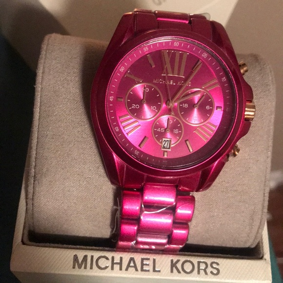 Michael Kors Accessories - Pink RARE Michael Kors Watch 💕